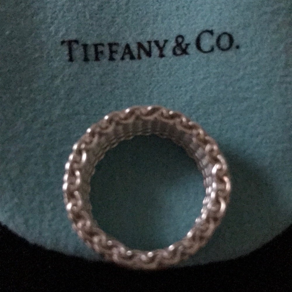 Authentic Tiffany Mesh Ring
